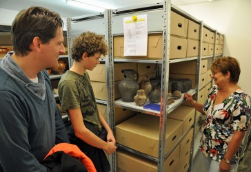 Vondstenspreekuur tijdens de Nationale Archeologiedagen 2017