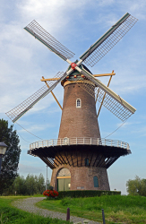 Bagijnenwal 38 molen Nooit Volmaakt 1772