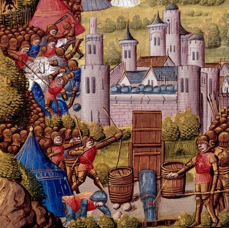 Carthaags leger voor een stad in Calabrië, 15e eeuw